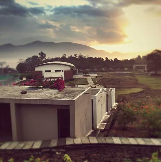 Capture: Hareesh R My campus <3 This was the view we had minus the sun